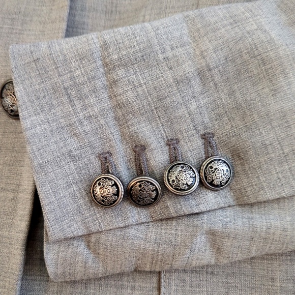 Talula Exeter Gray Wool Blend Blazer - Picture 15 of 16